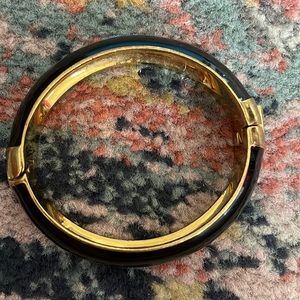 Black Gold Resin Bangle
